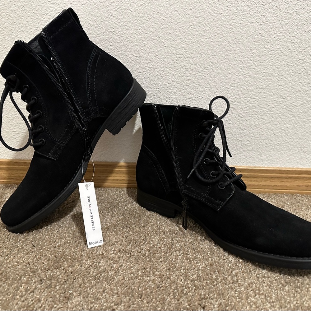 Black boots